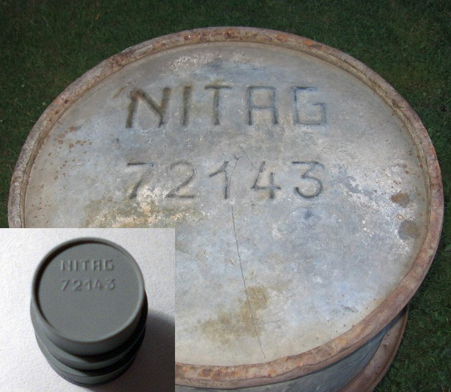 FPW Model 72217 German NITAG Fuel Barrels (4 pcs.) 1/72