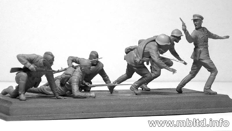 Master Box 3563 Counterattack Soviet infantry, summer 1941 1/35 – imagen 3