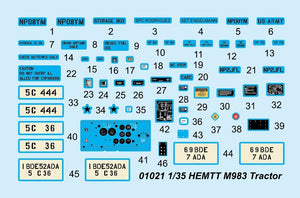 Trumpeter 01021 HEMTT M983 Tracteur – image 2
