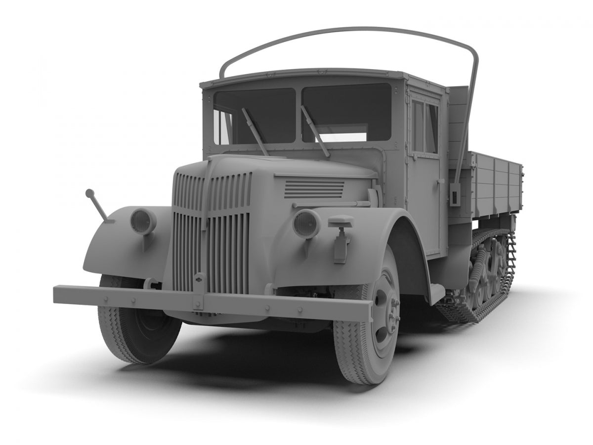 ICM 35410 V3000S/SSM Maultier &amp;#39;Einheitsfahrerhaus&amp;#39;, WWII German Truck 1/35 – imagen 2