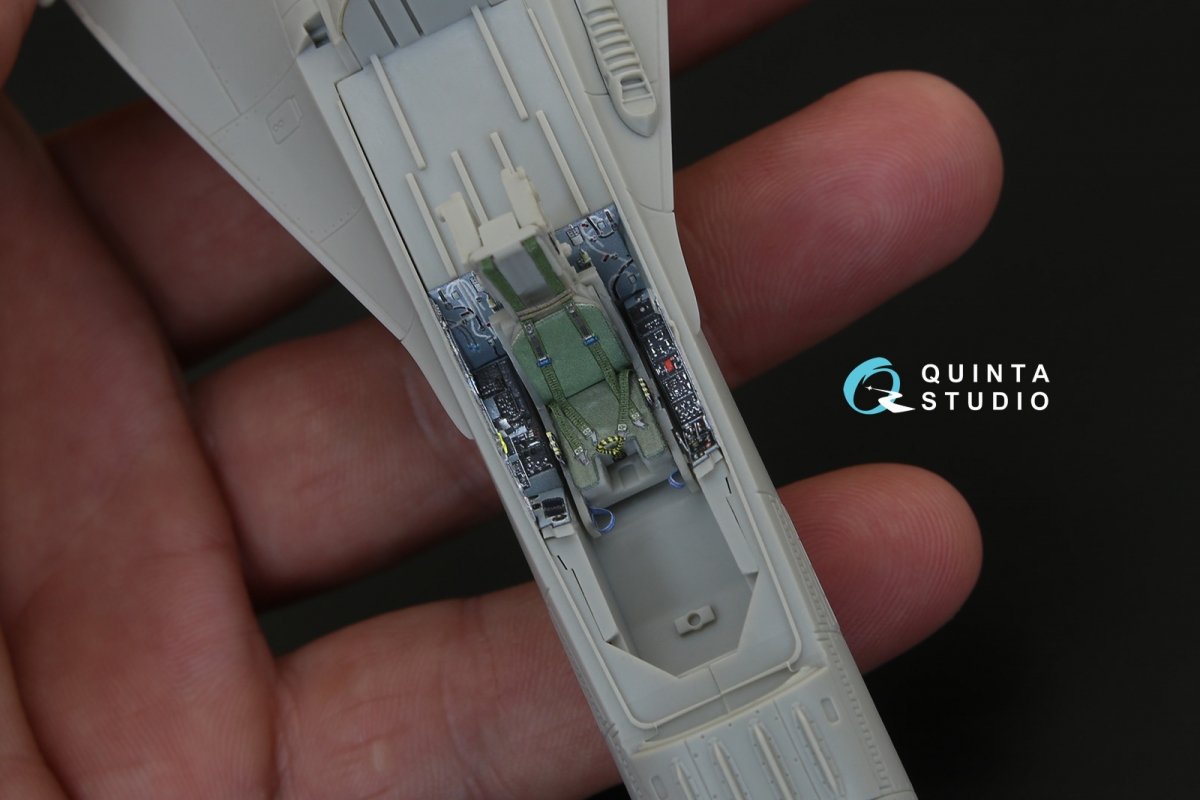 Quinta Studio QD48146 F-CK-1С 3D-Printed &amp;amp; coloured Interior on decal paper (for AFV club kit) 1/48 – zdjęcie 7