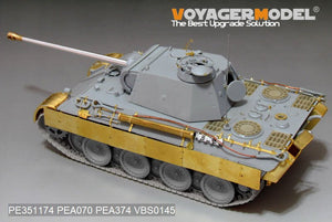 Voyager Model PE351174 WWII German Panther A early ver. Basic（For MENG TS-046）1/35 – immagine 8