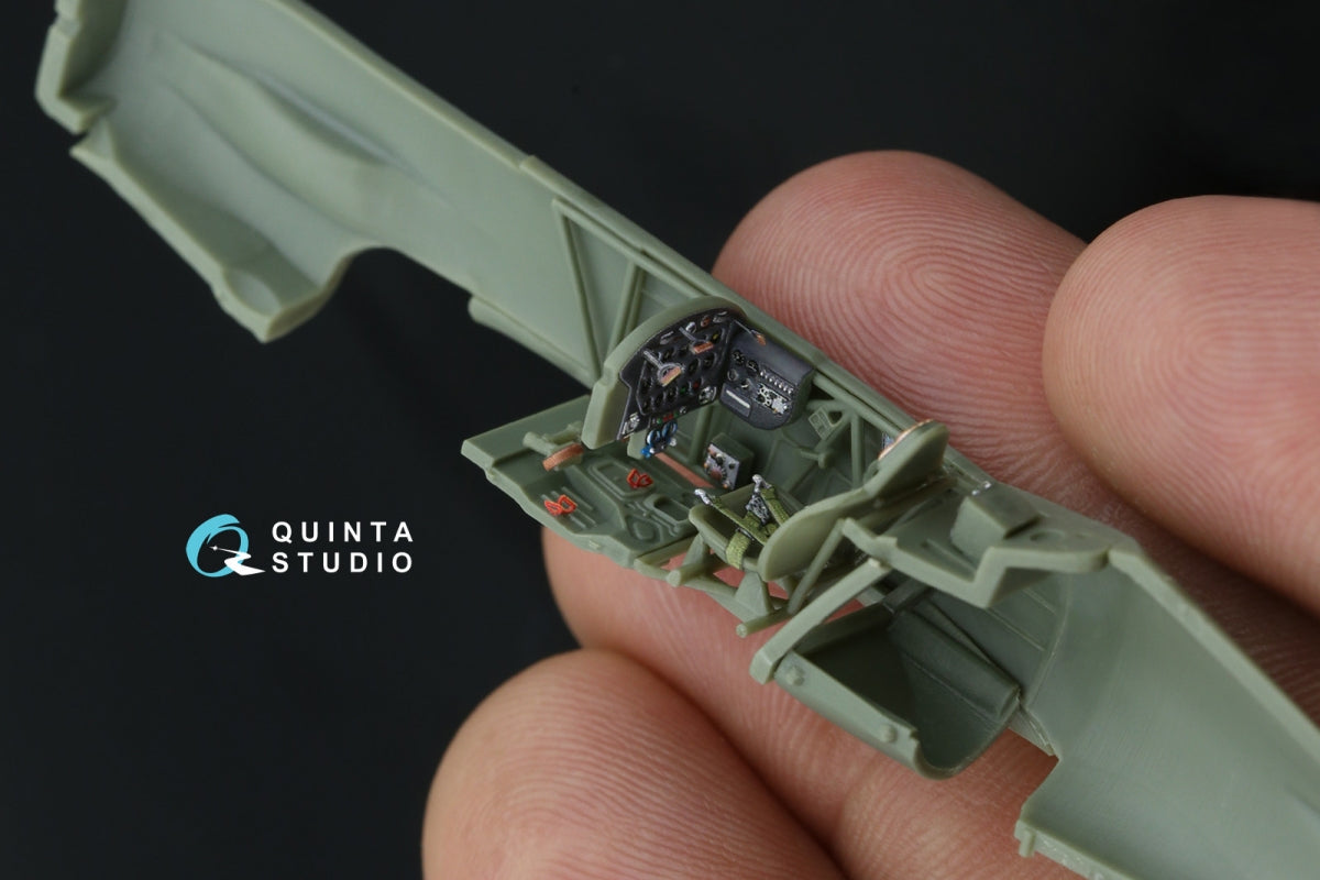 Quinta Studio QD72170 MiG-3 3D-Printed coloured Interior on decal paper (Armory) 1/72 – imagen 4