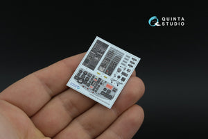 Quinta Studio QD35158 UH-1B 3D-Printed &amp;amp; coloured Interior on decal paper (Trumpeter) 1/35 – imagen 9