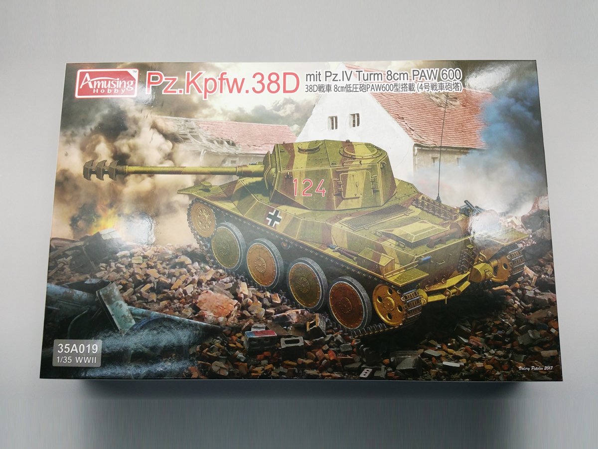 Amusing Hobby 35A019 Pz.Kpfw.38D 1/35 – imagen 2