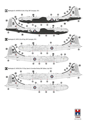 Hobby 2000 72069 Washington B.1 ( ACADEMY + CARTOGRAF + MASKI ) 1/72 – imagen 5