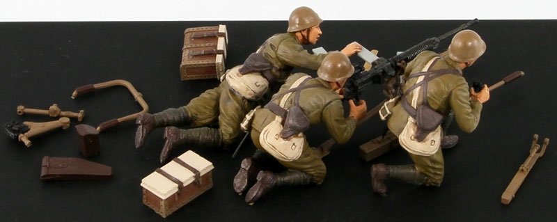 Pit-Road G39 IJA Type 92 Heavy Machine Gun with Figure 1/35 – imagen 6
