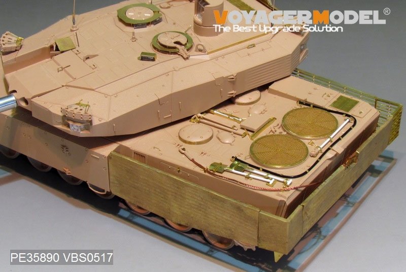Voyager Model PE35890 Modern German Leopard2A4 Revolution 1 MBT Basic for TIGER 1/35 – image 4