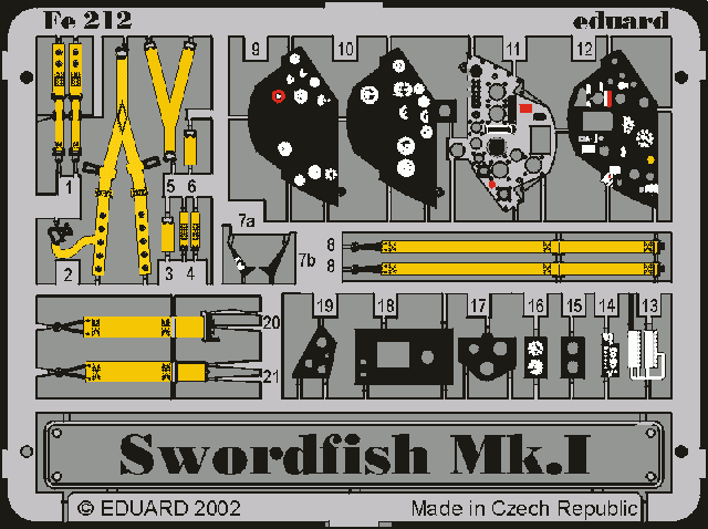 Eduard 49212 Swordfish Mk. et Tamiya au 1/48
