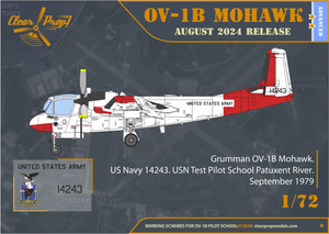 Clear Prop! CP72038 OV-1B Mohawk &amp;quot;Pilot School&amp;quot; ADVANCED KIT 1/72 – imagen 3