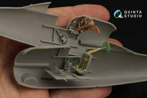 Quinta Studio QD48297 Gloster Gladiator MKI 3D-Printed &amp;amp; coloured Interior on decal paper (Roden) 1/48 – zdjęcie 8