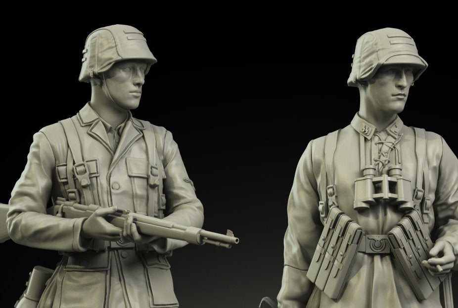 Panzer Art FI35-035 Waffen-SS Normandy set 1/35 – zdjęcie 2
