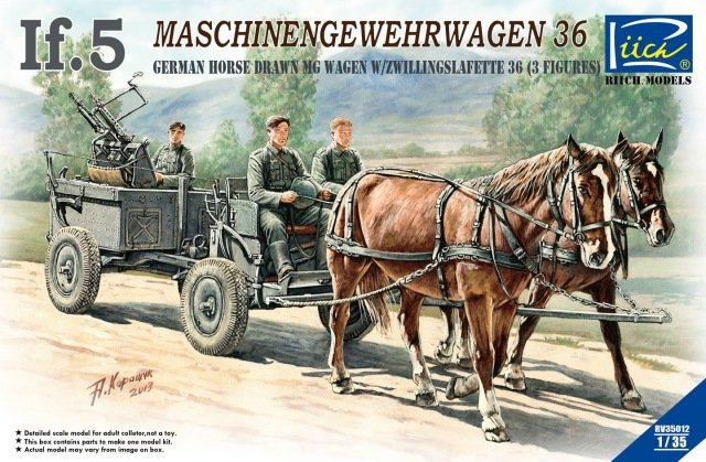 Riich Model RV35012 IF.5 Maschinengewehrwagen 36
