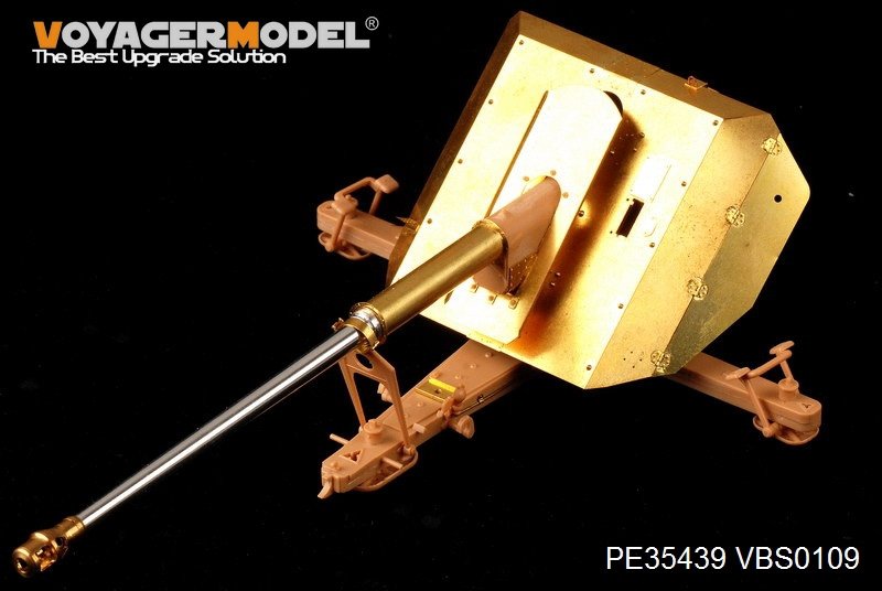 Maquette Voyager PE35439, canon antiaérien allemand de 88 cm Panzerjägerkanone PaK43 (Seconde Guerre mondiale) pour Trumpeter 02308, échelle 1/35 – image 12
