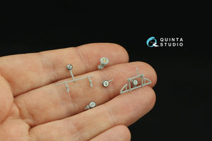 Intérieur imprimé en 3D et coloré pour Fokker D.VII (Wingnut Wings) - Quinta Studio QD32239, échelle 1/32 – image 12