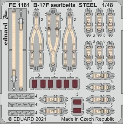 Eduard BIG49298 B-17F part I HK Models 1/48 – imagen 6