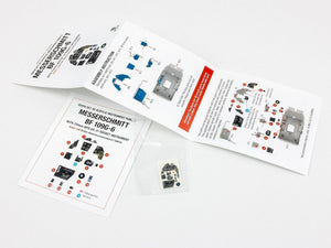 Red Fox Studio QS-48029 Messerschmitt Bf 109G-6 with WFR.GR.21 Rocket panel Tamiya 1/48 – immagine 3