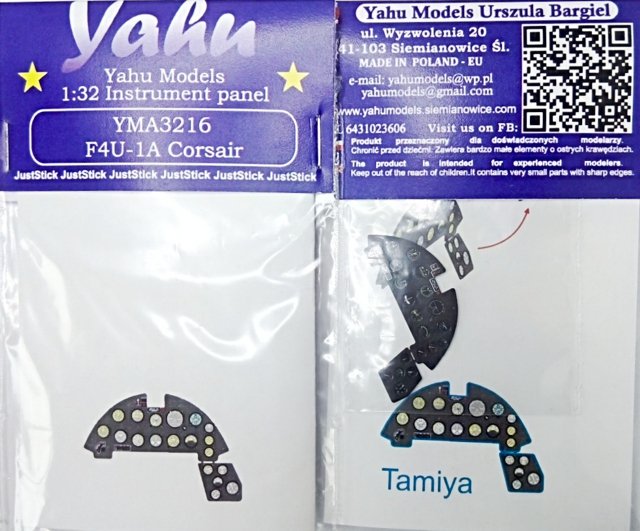 Yahu YMA3216 F4U-1A Corsair (Tamiya) 1/32