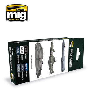 AMMO of Mig Jimenez 7131 SPACE FIGHTERS SCI-FI COLORS 6x17ml – imagen 2