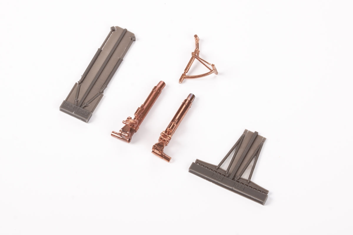 Eduard 6481022 B-17F undercarriage legs BRONZE EDUARD 1/48 – immagine 3