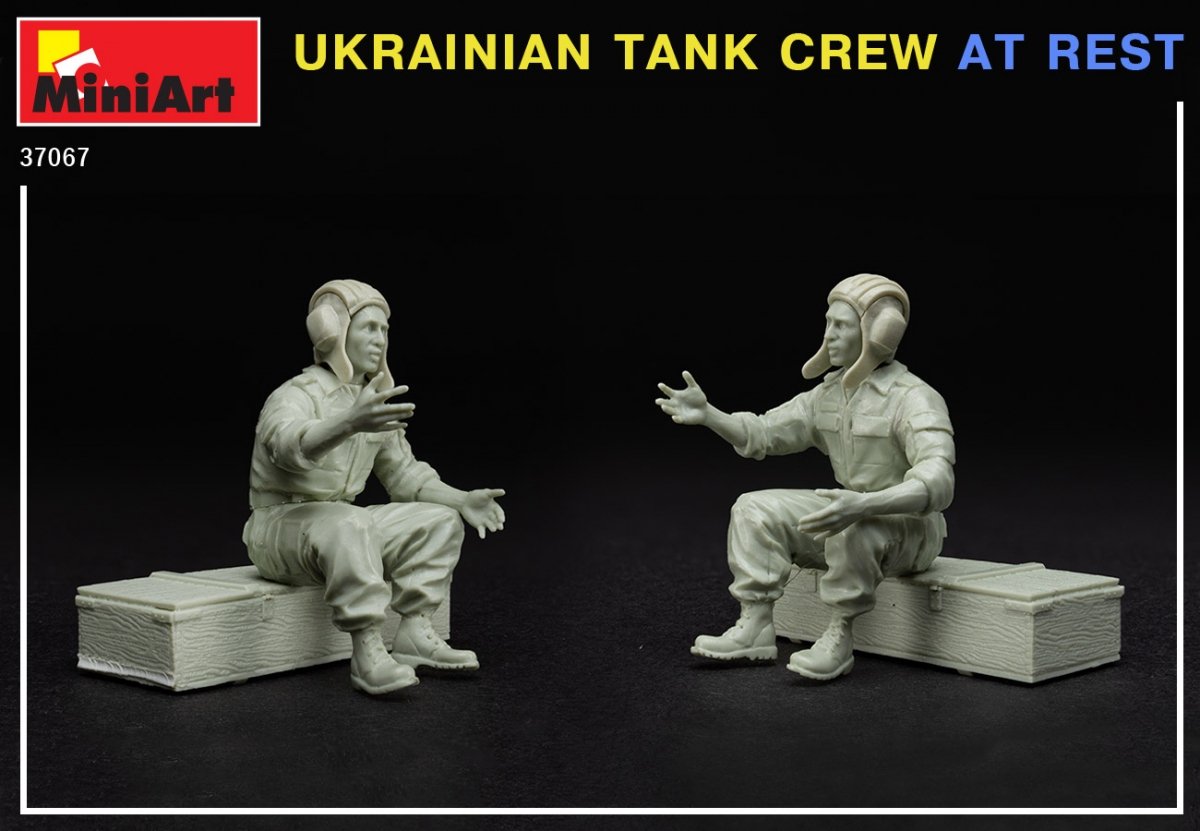 MiniArt 37067 UKRAINIAN TANK CREW AT REST 1/35 – imagen 4