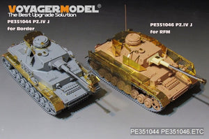 Voyager Model PE351044 WWII German Pz.Kpfw.IV Ausf.J（LateProduction）Basic For Border BT-008 1/35 – immagine 14