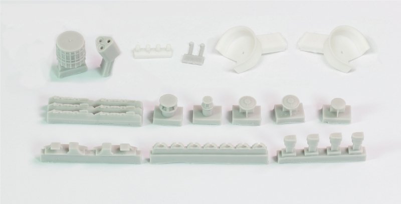 Pontos 23007F1 HMS RODNEY 1942 Detail Up Set 1/200 – imagen 21