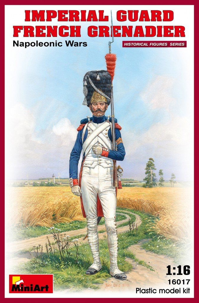 MiniArt 16017 IMPERIAL GUARD FRENCH GRENADIER. NAPOLEONIC WARS 1/16