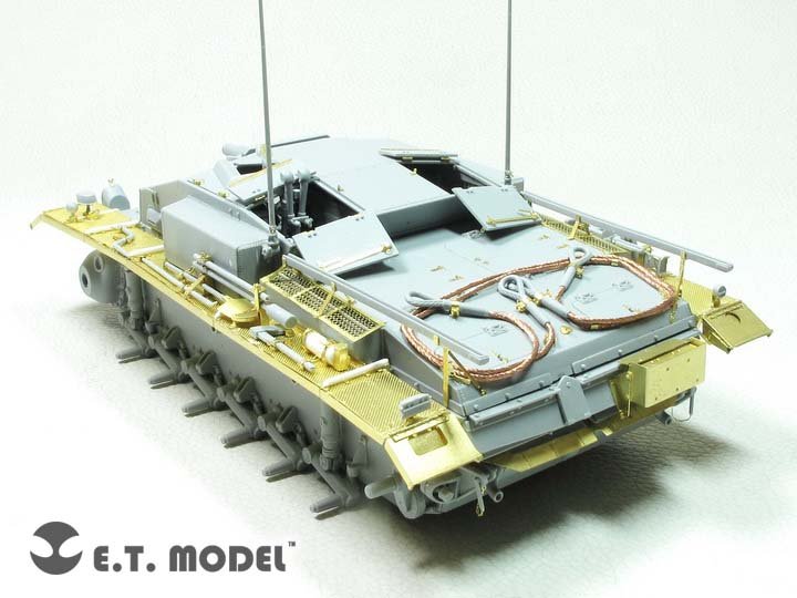 E.T. Model EA35-118 WWII German StuG.III Ausf.E Fenders For DRAGON Smart Kit 1/35 – zdjęcie 3