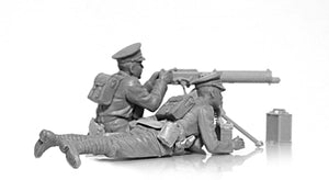 ICM 35713 WWI British Vickers MG Crew (Vickers MG &amp;amp; 2 figures) 1/35 – zdjęcie 3