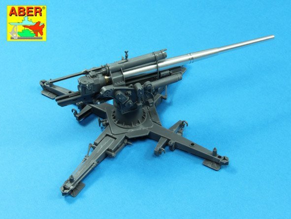 Aber 35L-190 German 88mm L/56 single-piece barrel for Flak 18/37 1/35 – image 2