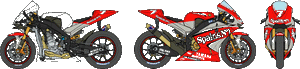 Tamiya 14100 Yamaha YZR-M1 2004 1/12 – imagen 4