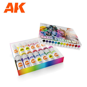 AK Interactive AK11775 BASIC STARTER SET – 14 COLORS SELECTED BY JOSEDAVINCI – image 2