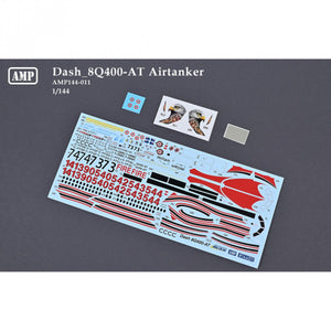AMP 144011 Dash 8Q400-AT Airtanker - Canadian Short Range Commuter Airliner 1/144 – immagine 2