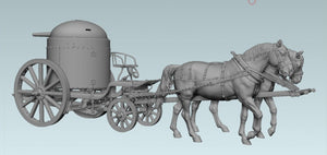 Copper State Models F35-047 A pair of horses for Fahrpanzer 1/35 – imagen 3