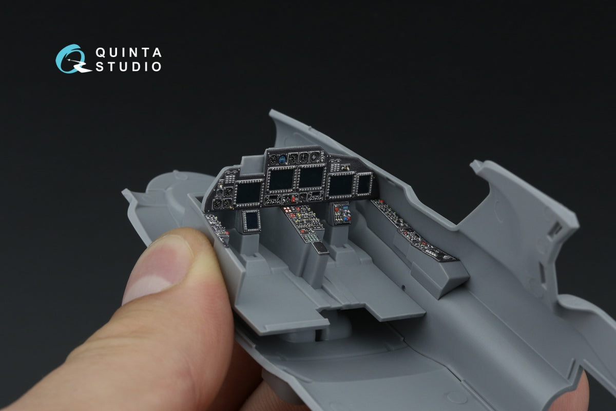 Quinta Studio QDS-48470 Ka-52 3D-Printed coloured Interior on decal paper (Zvezda) (Small version) 1/48 – imagen 9