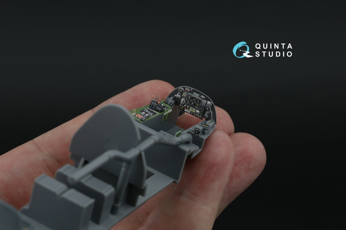 Intérieur imprimé en 3D et coloré sur papier décalcomanie Quinta Studio QDS-48556 Bristol Beaufighter TF.Mk.X (Tamiya, petite version) 1/48 – image 6