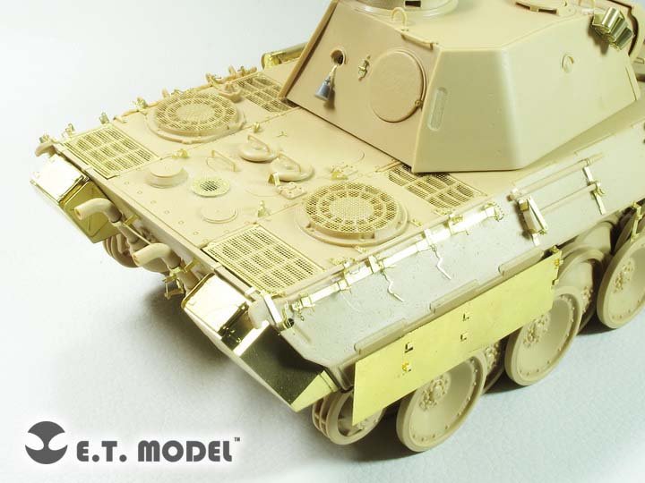 E.T. Model E35-242 WWII German Panther D Basic (For TAMIYA Kit) 1/35 – imagen 4
