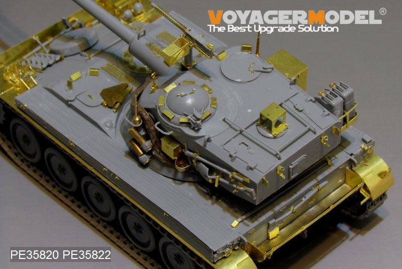 Voyager Model PE35820 Modern French AMX-13/75 light tank basic (smoke discharger, Atenna base Include）For TAKOM 2036 1/35 – immagine 5