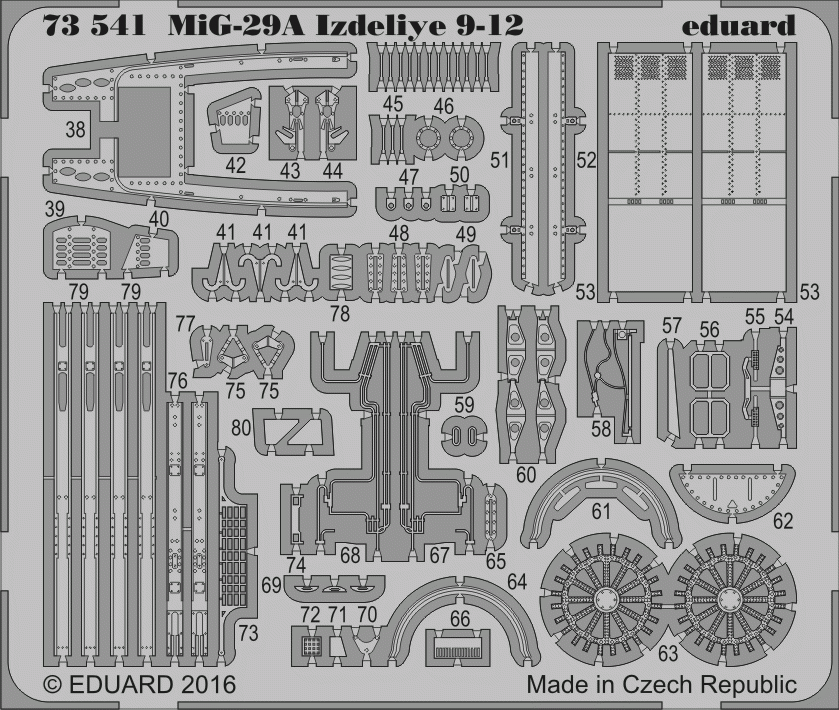 Eduard 73541 MiG-29A Izdeliye 9-12 1/72 TRUMPETER – Bild 2