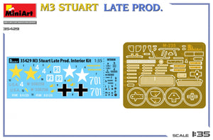 MiniArt 35429 M3 STUART LATE PROD. INTERIOR KIT 1/35 – immagine 10