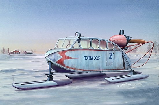 Trumpeter 02355 Soviétique NKL-6 Aerosan 1/35