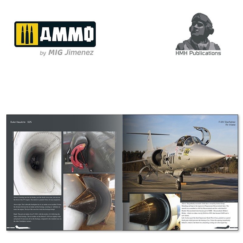 HMH Publications DH-025 Lockheed F-104 Starfighter Flying in Air Forces around the World ( English version ) – immagine 8