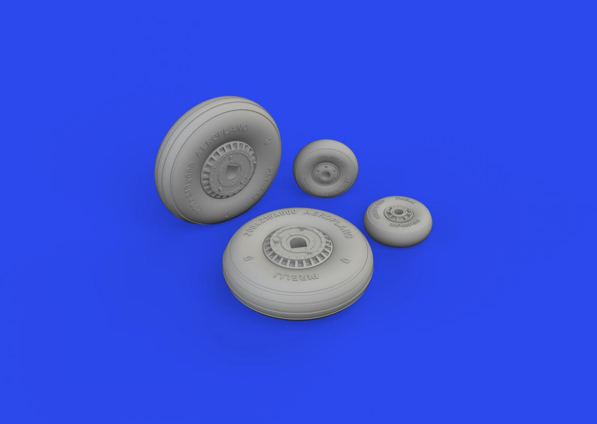 Eduard 632198 MC.202 wheels Italeri 1/32 – Bild 2