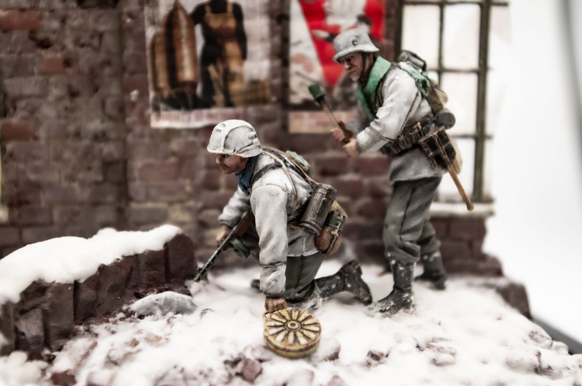 RT-Diorama 35302 Diorama-Base: &amp;quot;Wintergewitter&amp;quot; Operation Winter Storm 1/35 – imagen 5
