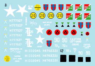 Star Decals 35-961 Transporteur de chars M19 Diamond n° 2 1/35 – image 2