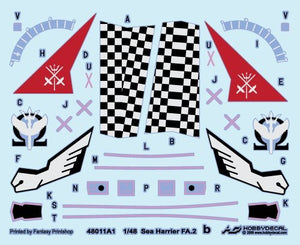 HobbyDecal AL48011V1 Sea Harrier FA.2 1/48 – imagen 3
