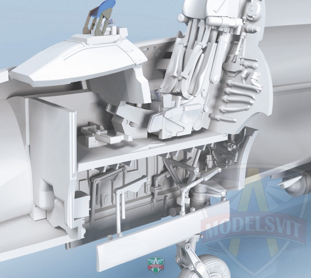 Maquette Modelsvit 72047 Su-17M3 chasseur-bombardier avancé 1/72 – image 7