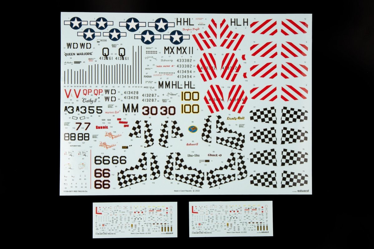 Eduard 11159 RED TAILS &amp;amp; Co. DUAL COMBO 1/48 – image 6