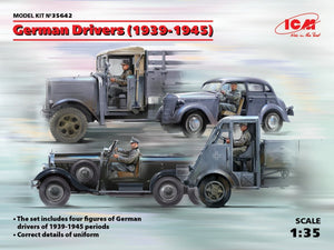 ICM 35642 German Drivers (1939-1945) (4 figures) 1/35